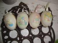 brocante paastak decoratie eieren