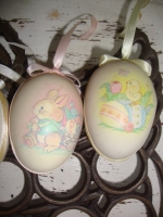 brocante paastak decoratie eieren
