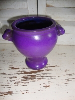 lila cactus potje bloempotje vintage