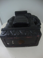 zwarte olifant plantentafeltje