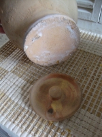 Gargoulette gele aardewerk kruik Provence