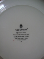 Wedgwood ontbijtbord Christmas Time