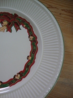 Wedgwood ontbijtbord Christmas Time