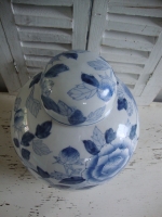 grote blauw witte gemberpot