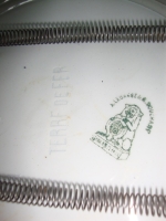 Frans wandbord Terre de Fer