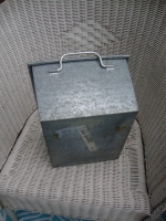 vintage IKEA zinken plantenbak
