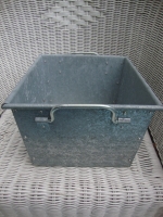 vintage IKEA zinken plantenbak
