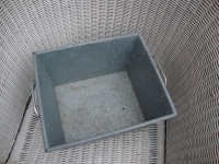 vintage IKEA zinken plantenbak