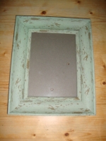 vintage fotolijst mintgroen