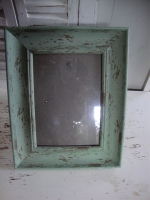 vintage fotolijst mintgroen