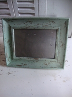 vintage fotolijst mintgroen