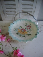 vintage Italiaans bord met hengsel