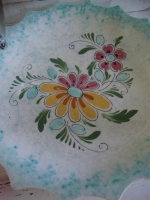 vintage Italiaans bord met hengsel