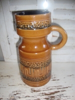 vintage keramiek Scheurich oorvaas