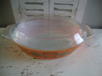 Pyrex Medallions Five ovale schaal