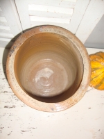 Franse aardewerk gres pot