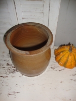 Franse aardewerk gres pot