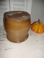 Franse aardewerk gres pot