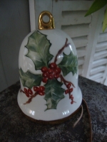 Handgeschilderde porselein Bel God Jul